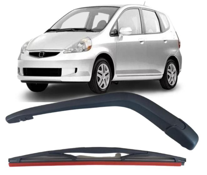 Imagem de Palheta Traseira Com Braço Honda Fit 2003 Até 2008 Cinoy