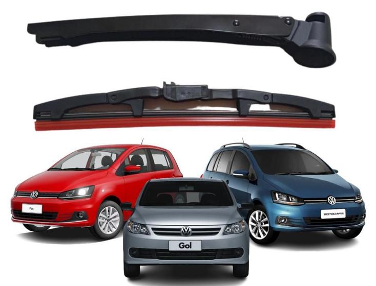 Imagem de Palheta Traseira Com Braco Vw Fox Spacefox Gol G5/ G6