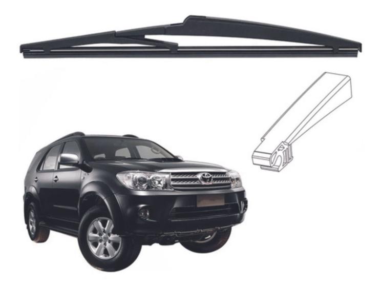 Imagem de Palheta Traseira Etios Hatch 2012 Hilux Sw4 2005 Rav4 2001 12 Polegadas Encaixe EPA