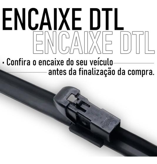 Imagem de Palheta Traseira Silicone 10-16Polegadas - Encaixe DPL (Carenada)