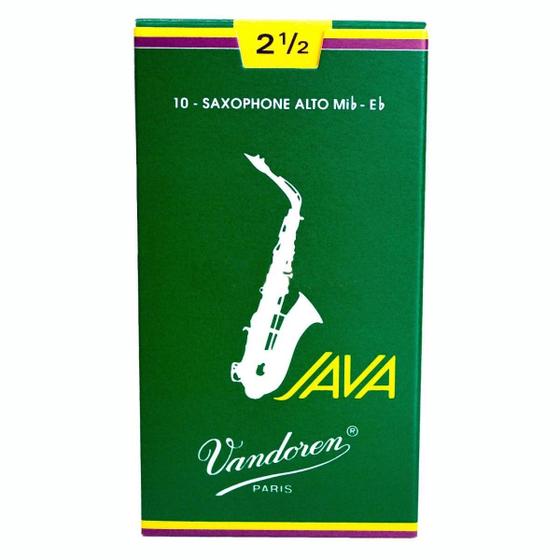 Imagem de Palheta Vandoren Java Nº 2,5 Para Sax Alto