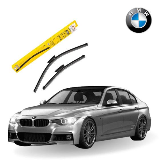 Imagem de Palhetas Dianteiras Slim Plus BMW M3 - Dyna (Preto)