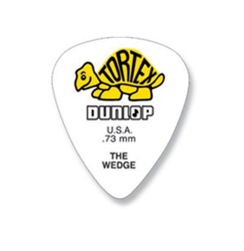 Imagem de Palhetas Dunlop Tortex Wedge 0,73mm 12 Palhetas