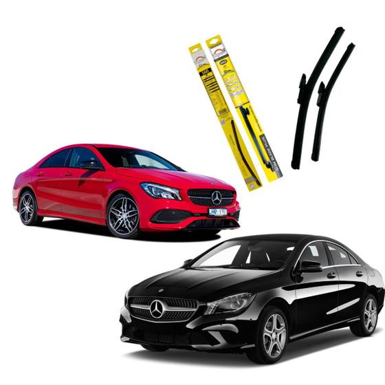 Imagem de Palhetas Dyna SlimPlus Mercedes Cla200 - Kit 2 Peças