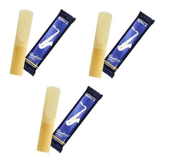 Palhetas Sax Tenor Vandoren Tradicional Kit 3 2 Imagem de Palhetas Sax Tenor Vandoren Tradicional Kit 3 2