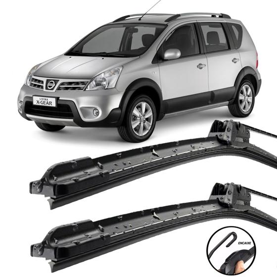 Palhetas Silicone Limpador De Parabrisa 23" 14" Grand Livina 10-14 Menor preço em Palhetas Silicone Limpador De Parabrisa 23" 14" Grand Livina 10-14