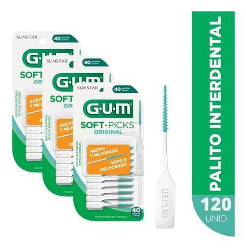 Imagem de Palito De Higiene Dental Importado Gum 120 Unidades