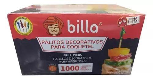 Imagem de Palito Decorativos Para Coquetel Com 1000 Und 