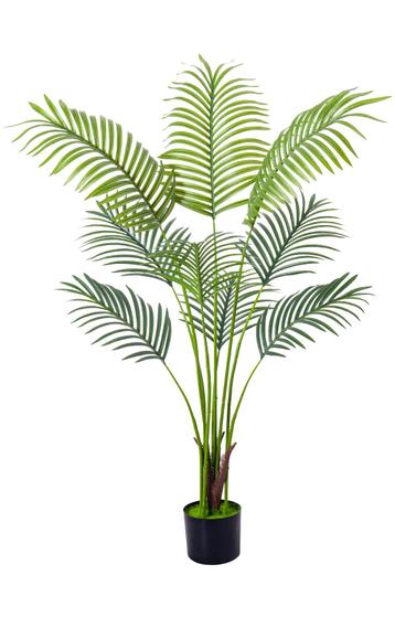 Imagem de Palmeira artificial Areca Aphighjoy de 4 pés com troncos e folhas