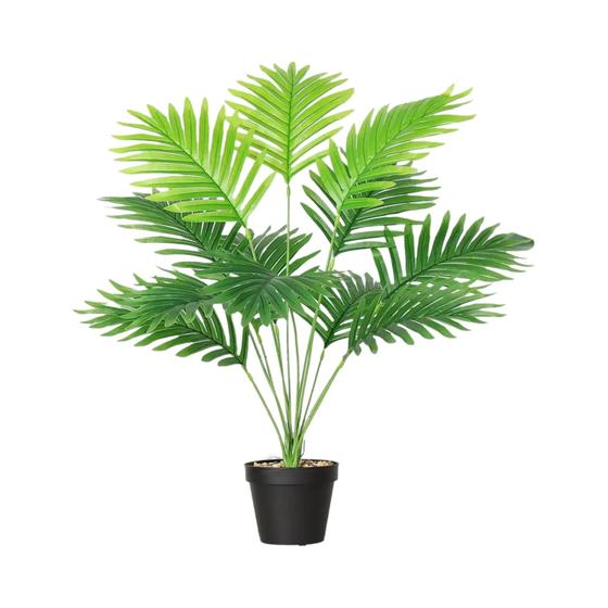 Imagem de Palmeira Artificial Grande (70-120cm) - Folha Tropical Schefflera em Plástico