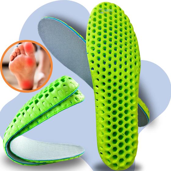 Palmilha Anti Impacto Para Correção da Fascite Plantar e Esporão ...