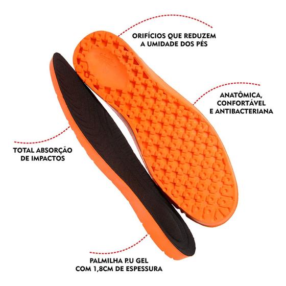 Palmilha em Gel P.U Ortopédica Macia e Confortável Ideal para Quem Sente Dores nos Pés 1.8 ( 1 PAR ) Menor preço em Palmilha em Gel P.U Ortopédica Macia e Confortável Ideal para Quem Sente Dores nos Pés 1.8 ( 1 PAR )