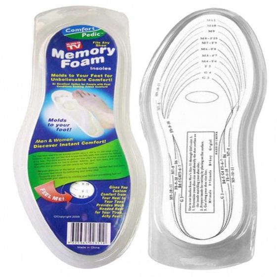 Imagem de Palmilha Viscoelástica Com Memória Viscopauher Memory Foam
