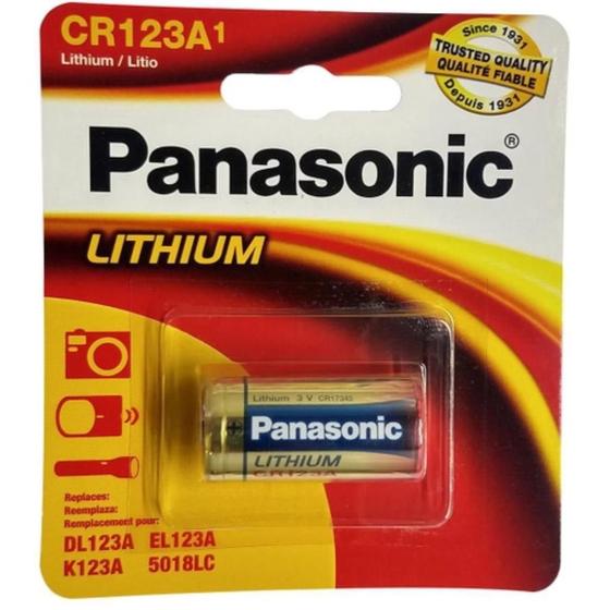 Imagem de Panasonic CR123A 3v Photo Lithium