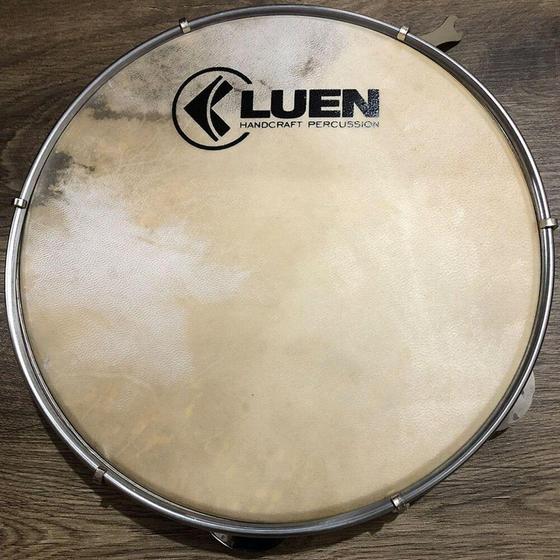 Imagem de Pandeiro Luen 10" ABS Azul com Pele Cabra - Luen Percussion