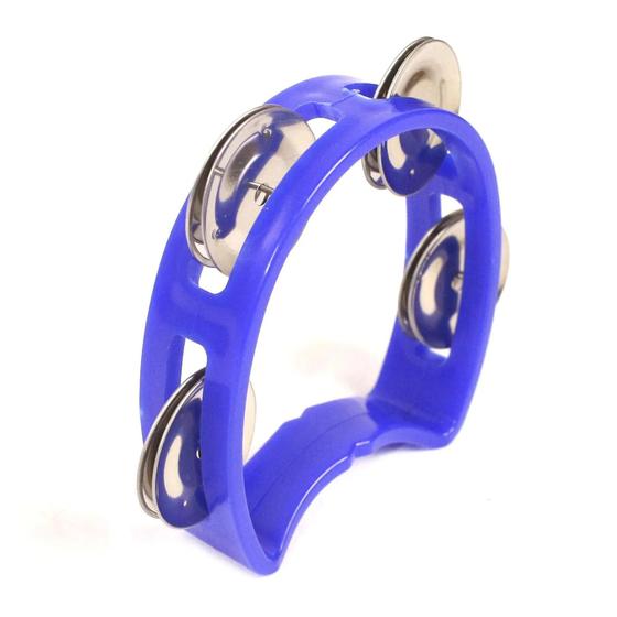 Pandeiro MEIA LUA INFANTIL Azul - Spanking Imagem de Pandeiro MEIA LUA INFANTIL Azul - Spanking