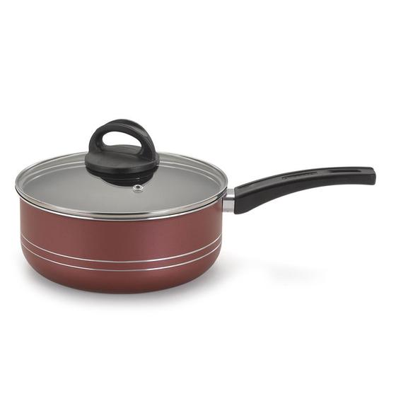 Imagem de Panela antiaderente Tampa vidro 22cm 3L Cereja Nacional