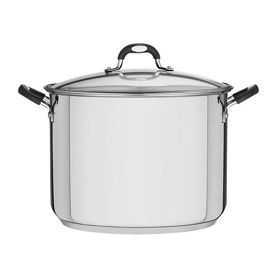 Panela Avulsa Grande De Aço Inox Tramontina 15,2 L - Compativel Com ...