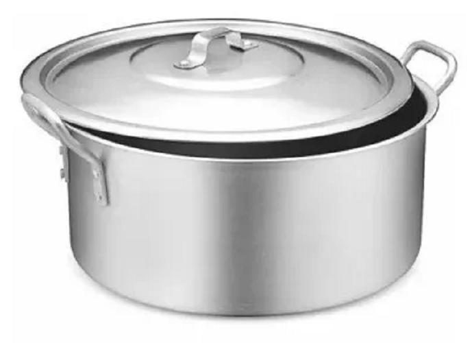 Panela Caçarola Industrial Alumínio Vigor 6,8 L 13x26cm Menor preço em Panela Caçarola Industrial Alumínio Vigor 6,8 L 13x26cm