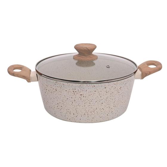 Imagem de Panela Caçarola Style Cook Indução 28Cm 7L Mármol Mimo Style