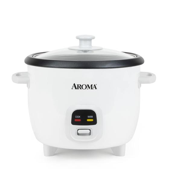 Imagem de Panela de arroz Aroma ARC-393NG 350ml/1,4L 3 xícaras/6 xícaras brancas