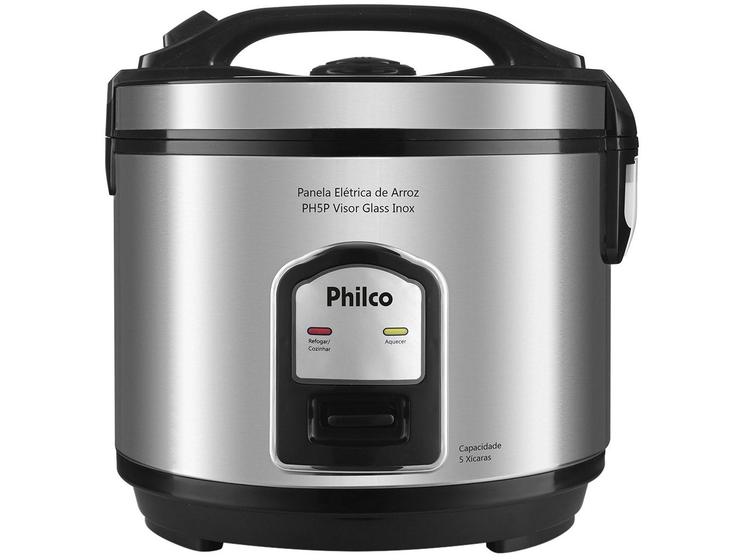Panela de Arroz Elétrica 5 Xícaras Philco PH5P Menor preço em Panela de Arroz Elétrica 5 Xícaras Philco PH5P