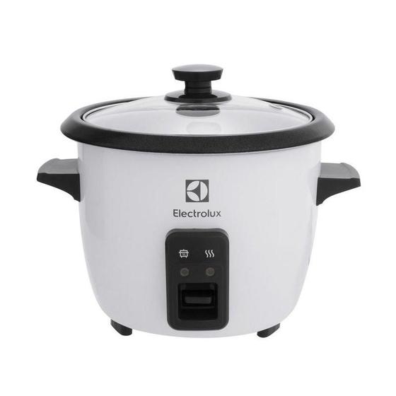 Imagem de Panela de Arroz Elétrica Easyline Branca 1,3 Litros 127V - Electrolux