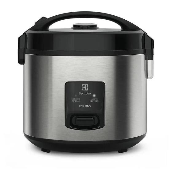 Imagem de Panela De Arroz Elétrica Electrolux 3,5L Erc20 Inox - 127V