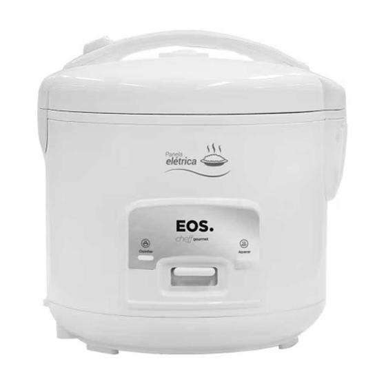 Imagem de Panela De Arroz Elétrica Eos 1,2L 400W Epa05B Branco - 220V