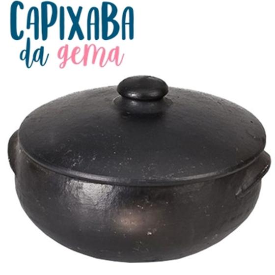 Imagem de Panela de Barro Capixaba Para Moqueca e Peixada 2 LItros