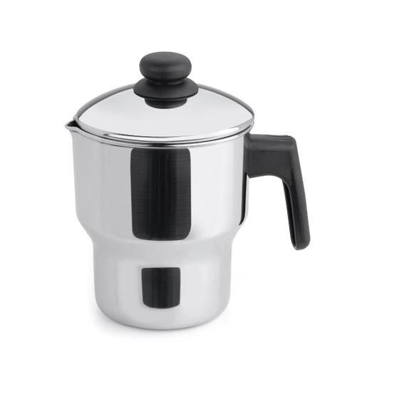 Imagem de Panela de Cuscuz cuscuzeiro 1,3L Aço inox fervedor alça baquelite FORMA INOX 803072