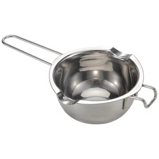 Imagem de Panela De Fusão De Cera De Vela De Aço Inoxidável Com Alça Resistente Ao Calor Para Fazer Doces De