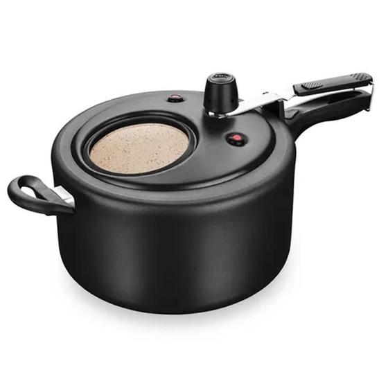 Imagem de Panela de Pressão 8,0 Litros com Visor Superior Preta 8499 MTA