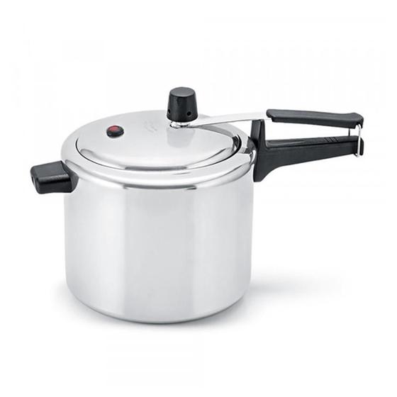 Panela de Pressão alumínio Polido 4,5L Fechamento Interno Classic - Panelux Menor preço em Panela de Pressão alumínio Polido 4,5L Fechamento Interno Classic - Panelux