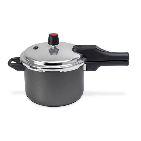 Panela de Pressao Antiaderente para Fogao a Gas Eletrico e Vitroceramico 4,5L Quartzo Multiflon 67145 Preto é boa?