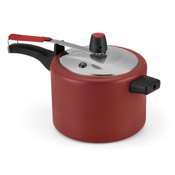 Panela De Pressão Antiaderente Teflon 4,5l Selo Inmetro Menor preço em Panela De Pressão Antiaderente Teflon 4,5l Selo Inmetro