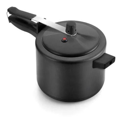 Panela de pressão antiaderente teflon preta 4,5 litros - luz nobre Menor preço em Panela de pressão antiaderente teflon preta 4,5 litros - luz nobre