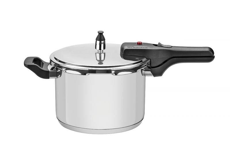 Imagem de Panela de pressao brava em aco inox com fundo triplo 20 cm 4.5 l tramontina