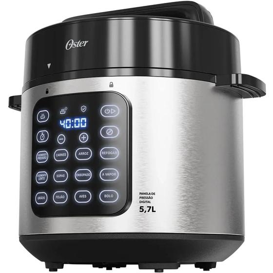 Panela de Pressão Elétrica Digital 5,7L Oster