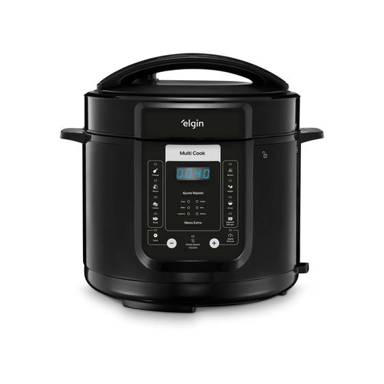 Panela De Pressão Elétrica Digital 5L Multi Cook Elgin 127v Menor preço em Panela De Pressão Elétrica Digital 5L Multi Cook Elgin 127v