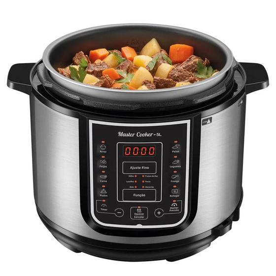 Imagem de Panela de Pressão Elétrica Mondial Digital Master Cooker PE-38 110V