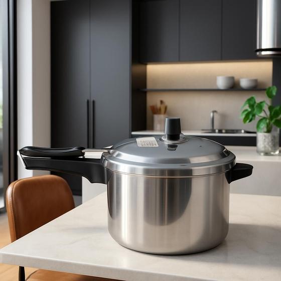 Imagem de Panela de Pressão Grande 10 litros ASJ Tradicional