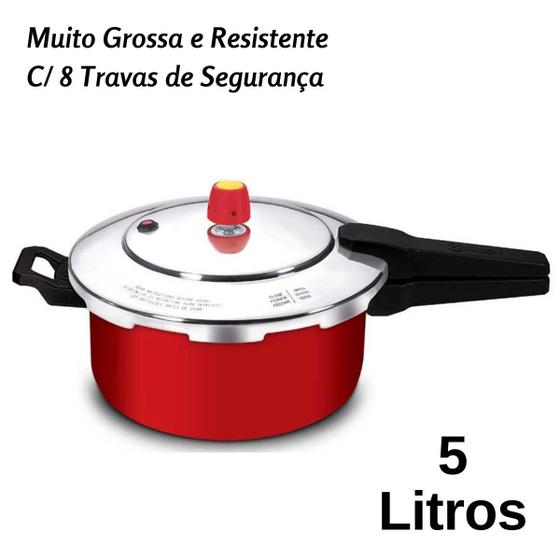 Imagem de Panela de Pressão New Line Rede 5L