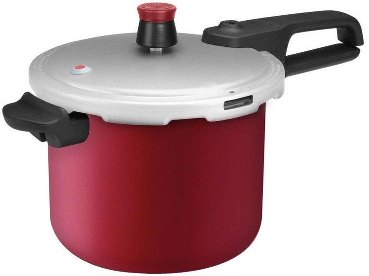 Panela de Pressão Rochedo 4,5L Vermelho Segura