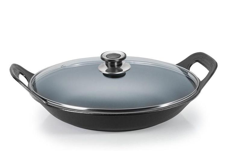 Panela De Risoto Ferro Fundido Com Tampa De Vidro 2,5 Litros Panela Mineira Menor preço em Panela De Risoto Ferro Fundido Com Tampa De Vidro 2,5 Litros Panela Mineira