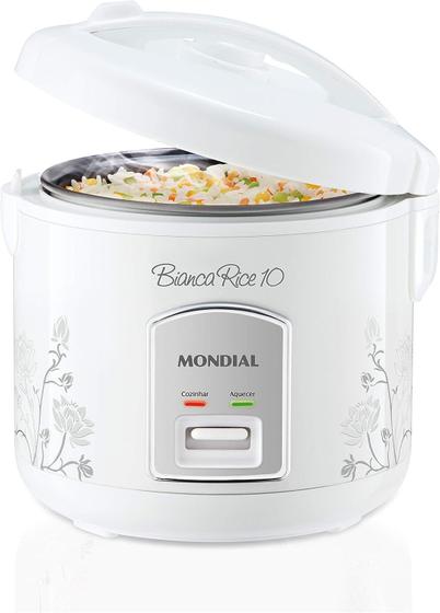 Imagem de Panela Eletrica de Arroz Bianca Rice 10X PE-10 700W Mondial 220V