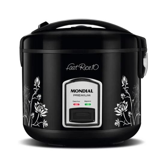Panela Elétrica de Arroz Legumes Mondial Fast Rice 10 Xícaras Menor preço em Panela Elétrica de Arroz Legumes Mondial Fast Rice 10 Xícaras