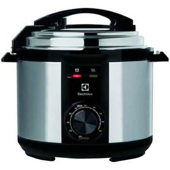 Imagem de Panela Elétrica de Pressão Automática Electrolux 5 Litros Antiaderente PCE20 - Inox/Preto - 110 Volts