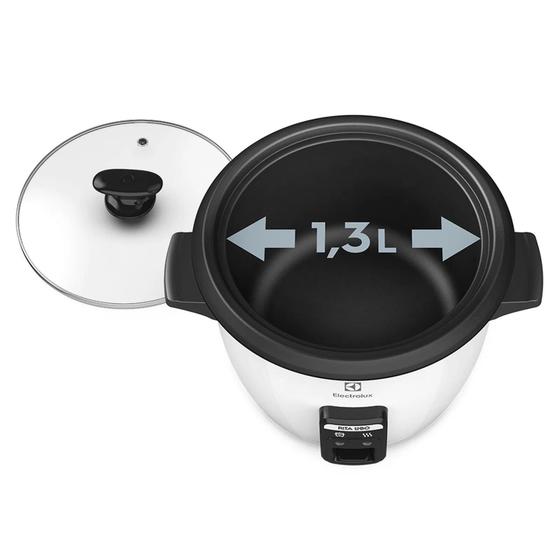 Panela Elétrica Electrolux A Vapor Rcb50 Branca 127v 1.3l Menor preço em Panela Elétrica Electrolux A Vapor Rcb50 Branca 127v 1.3l