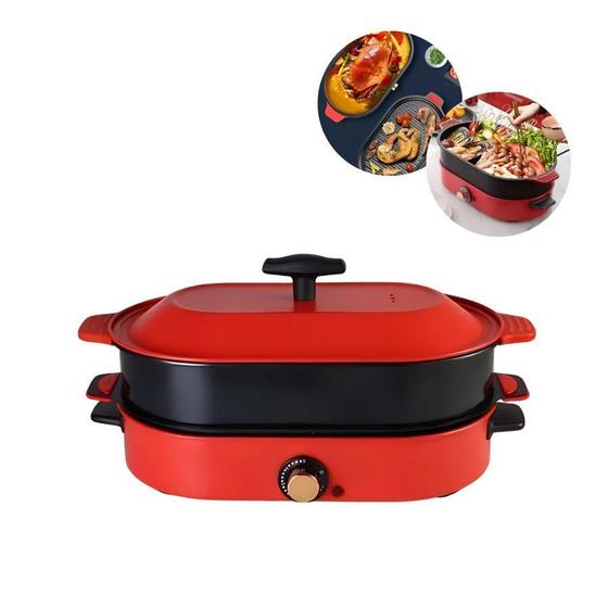 Imagem de Panela Elétrica Grill 110V Multifuncional Com